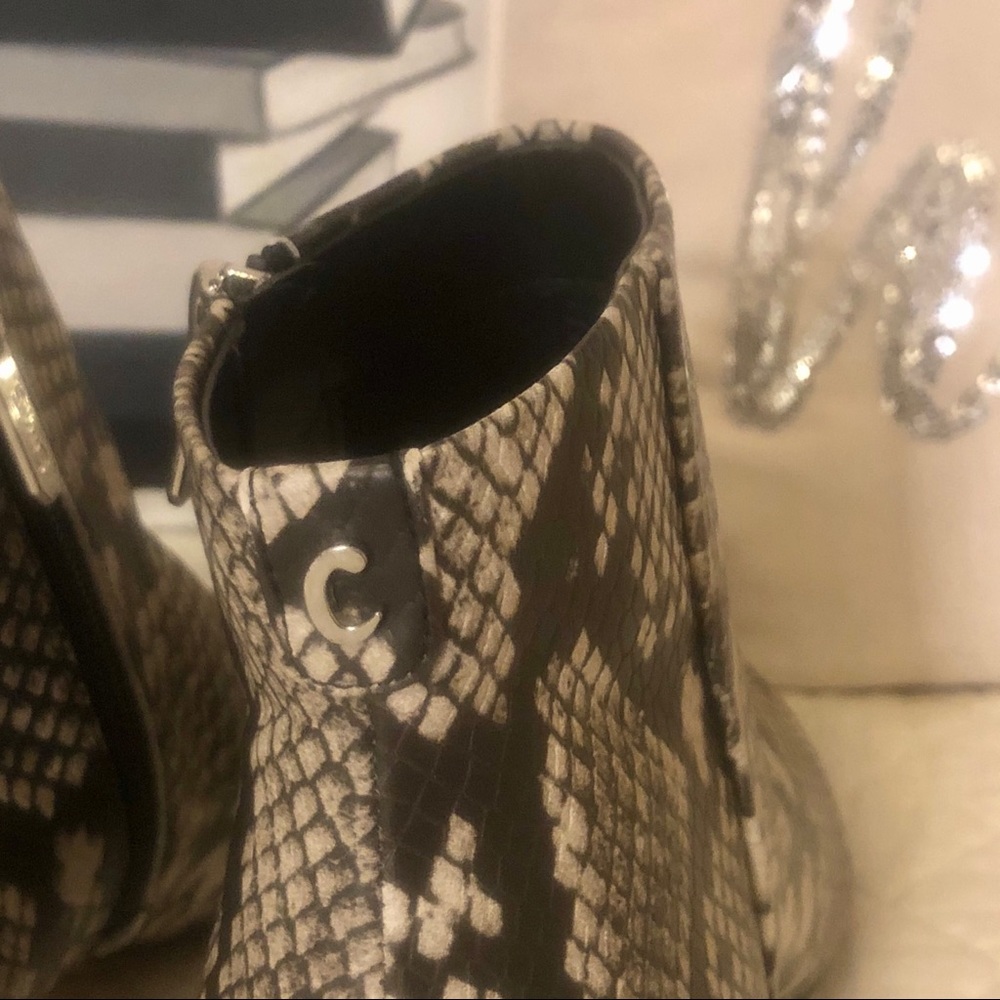 Sam Edelman Circus Snakeskin Kitten Heel Booties - Picture 5 of 5